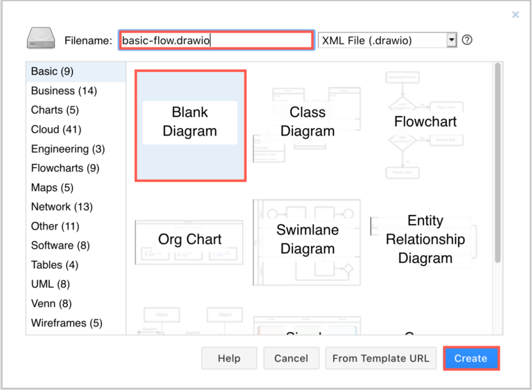 drawzh在diagrams.net上绘制基本流程图 | Draw